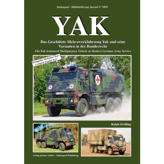 German Military Vehicles Special Vol.50 Modern YAK Multipurpose Armoured (English)