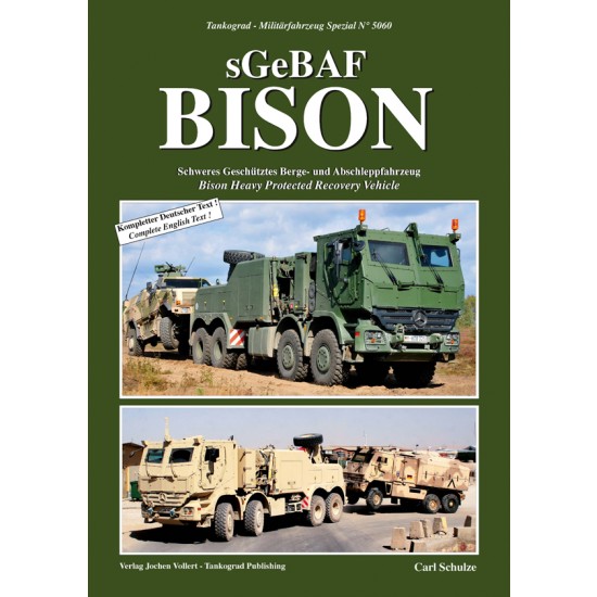 German Military Vehicles Special Vol.60 sGeBAF BISoN Heavy Protected Recovery (English)