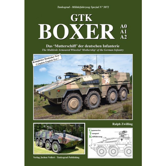 German Military Vehicles Special Vol.72 GTK Boxer A0-A1-A2 "Mothership"