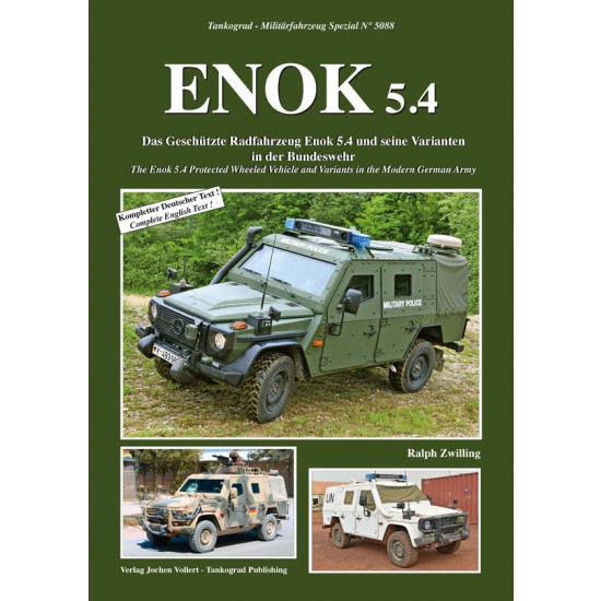 The Enok 5.4 Protected Wheeled Vehicle and Variants in the Modern German Army (English)