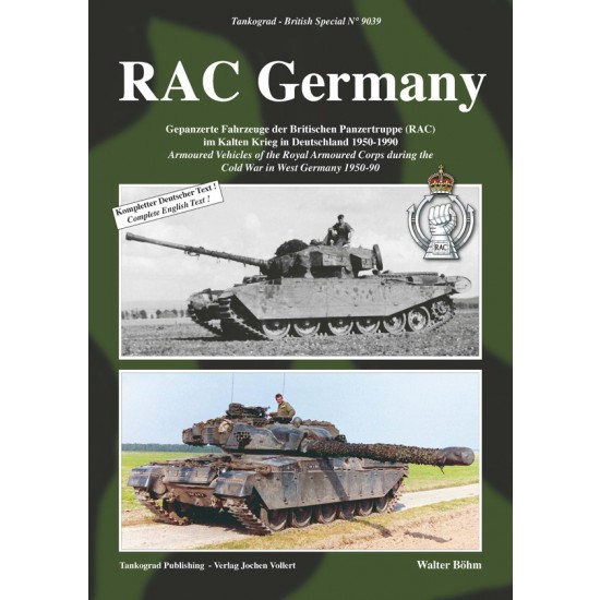 British #39:  RAC Germany Armoured Vehicles, the Cold War in West Germany 1950-90