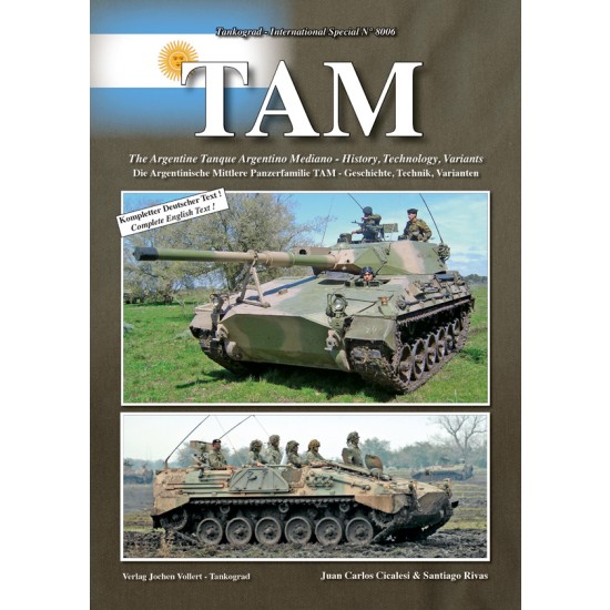 International Special Vol.6 TAM - Argentine Medium Tank Family (English, 64 pages)