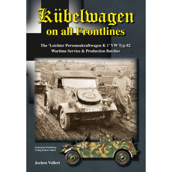 KUBELWAGEN on all Frontlines (English, 256 pages, hardcover)