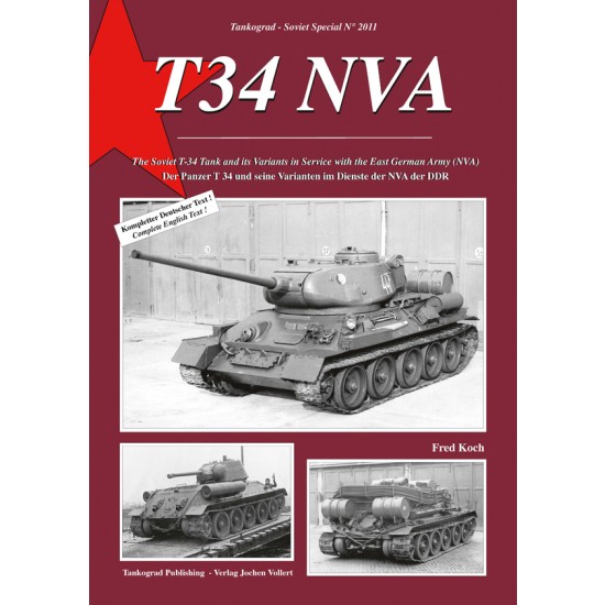 Soviet Special Vol.11 T-34 NVA - Soviet T-34 in East German Army (NVA) Service (English)