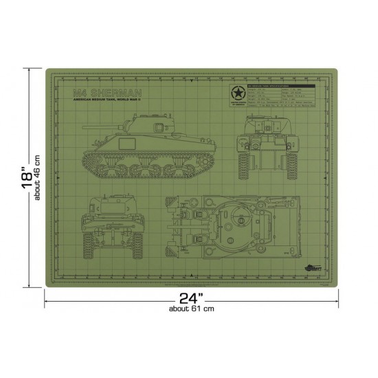 Sherman Pro Modeler Mat (18x24inches/46x61cm)