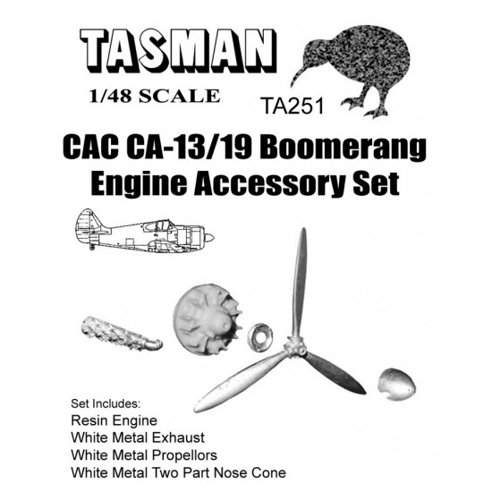 1/48 CAC CA-13/19 Boomerang Engine Set