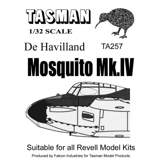 1/32 De Havilland Mosquito Mk.IV Canopy for Revell kits