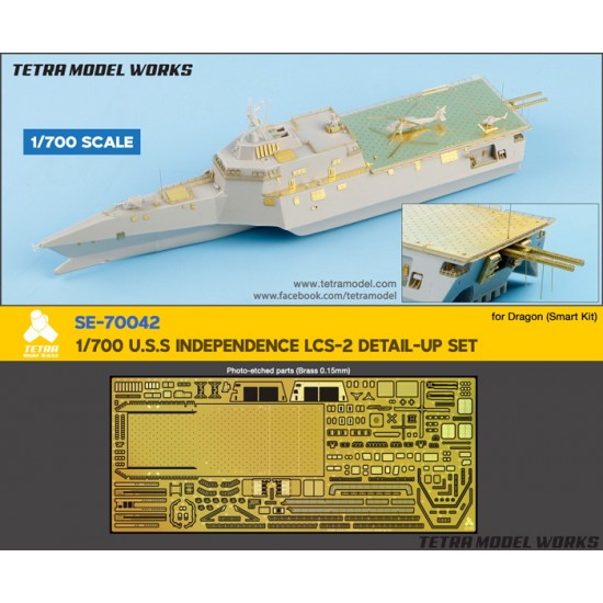 1/700 USS Independence LCS-2 Detail-up Set for Dragon Smart kit