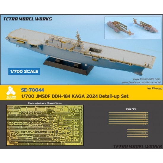 1/700 JMSDF DDH-184 Kaga 2024 Detail-up Set for Pit-Road kits