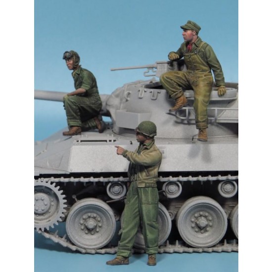 1/35 US M18 Hellcat Crews (3 figures)