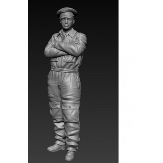1/72 WWII French Pilot #1 (2 figures)