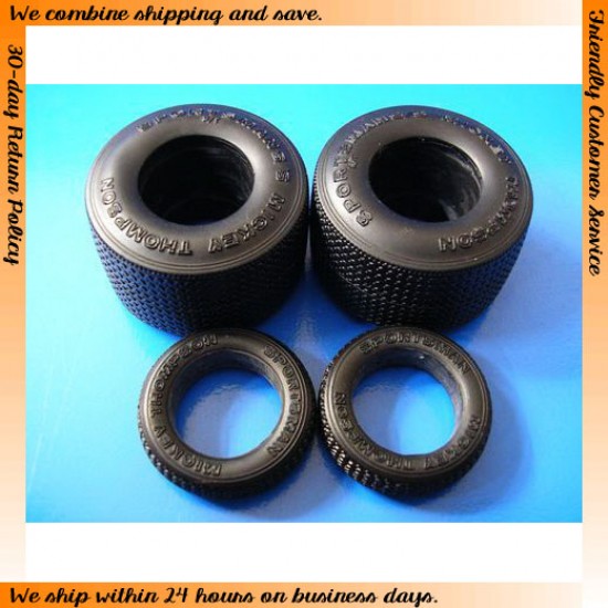 1/25 Tyre x4pcs (prostreet, resin) Vol.1