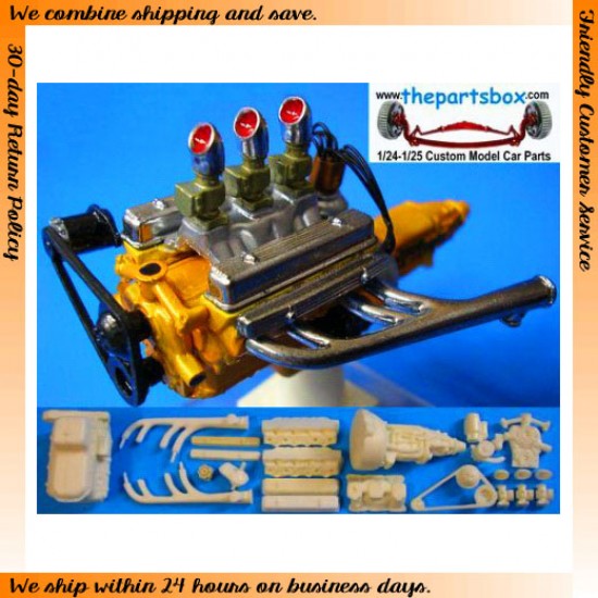 1/25 Nailhead Engine (Triple Carbs)