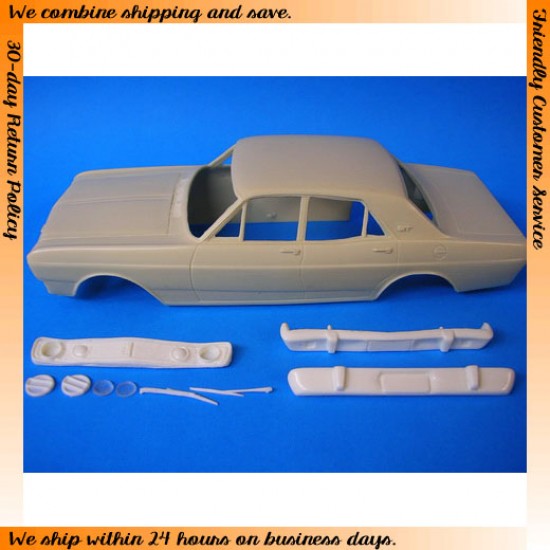 1/25 Ford XT GT 4-door Body parts