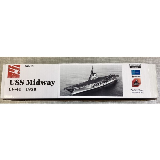 1/700 USS Midway CV-41 1958