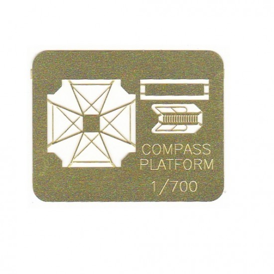 1/700 Titanic Compass Platform