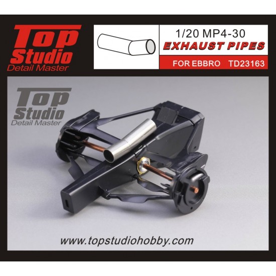 1/20 McLaren MP4/30 Exhaust Pipes for Ebbro kit