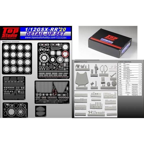 Falcon Scale Models 1:12 Clutch Set For Suzuki GSX-RR 2020 Tamiya 14139 - Unassembled Resin Kit
