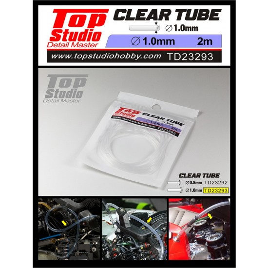 Clear Tube (dia. 1.0mm, L: 2m)