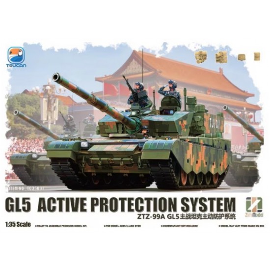 1/35 ZTZ-99A MBT GL5 Active Protection System Early / Late production