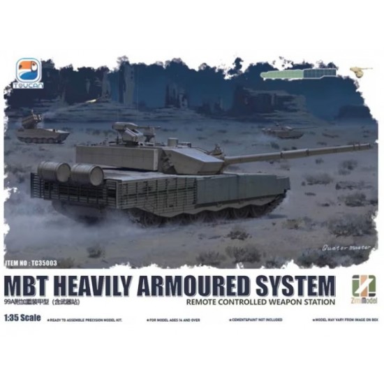 1/35 ZTZ-99A MBT Heavily Armoured System and Remote Controlled Weapon Station