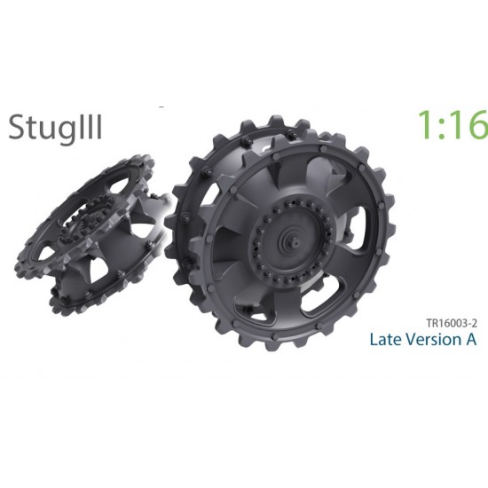 1/16 StugIII Sprocket (Late Version A)