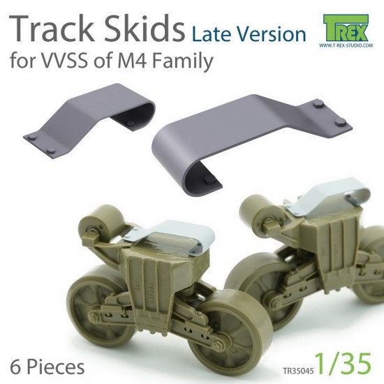 1/35 M4 Family Track Skids Set (Late Version)