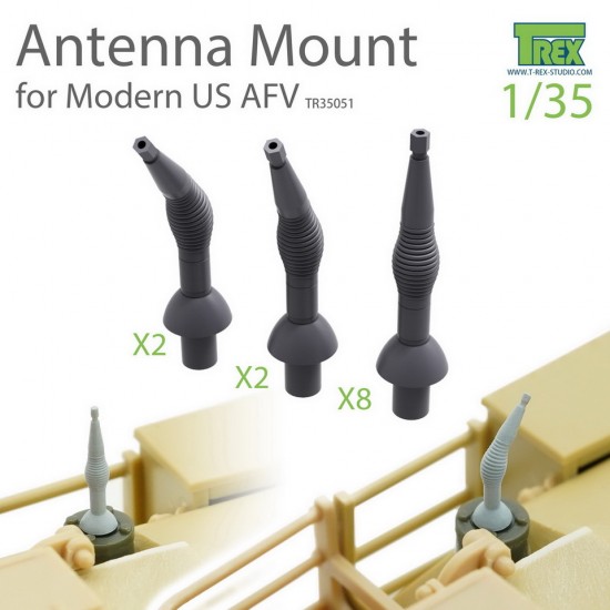 1/35 Modern US AFV Antenna Mount Set