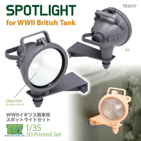 1/35 WWII British Tank Spotlight
