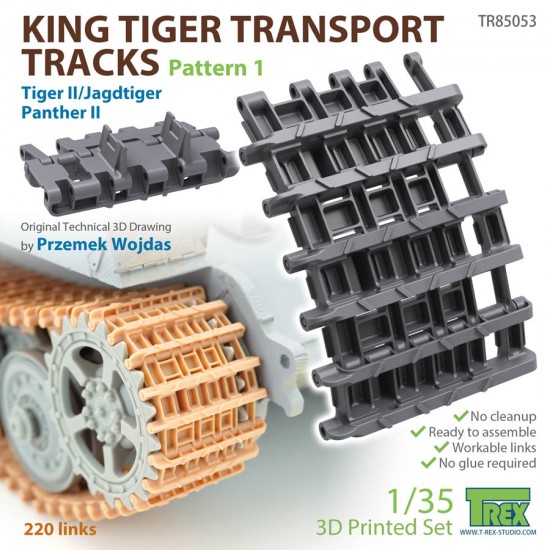 1/35 King Tiger T-Ransport T-Racks Pattern 1