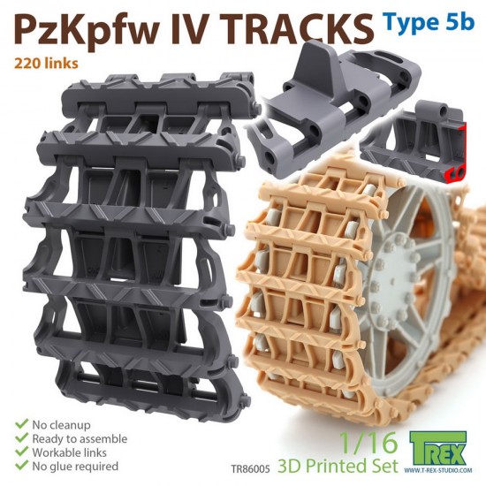 1/16 PzKpfw.III/IV Tracks Type 5b
