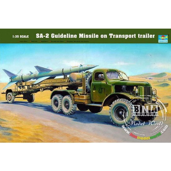 1/35 SAM-2 Missile With Loading Cabin
