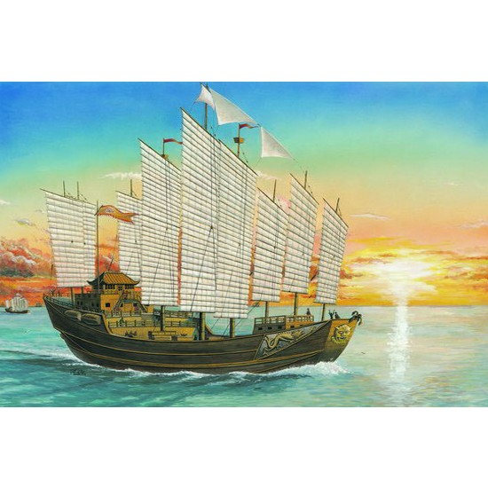 60cm Cheng-ho Sailing Ship Chinese Ming Dynasty 1405-1430 
