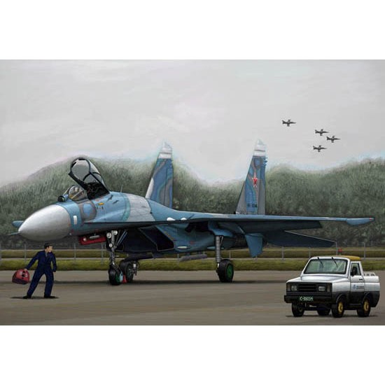 1/144 Russian Su-27 Flanker B