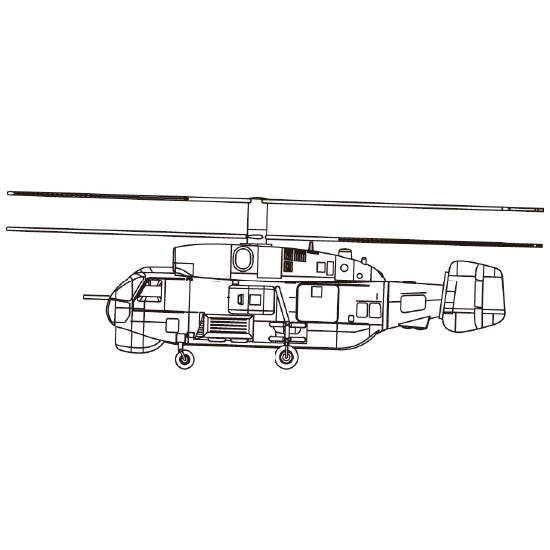 1/200 Kamov KA-27 Military Helicopter