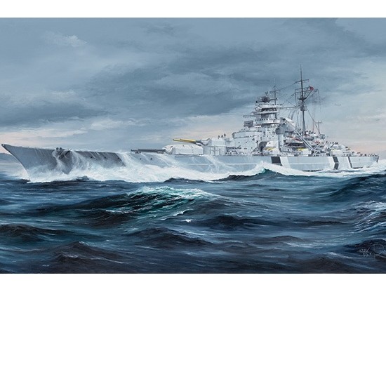 1/350 German Bismarck Battleship