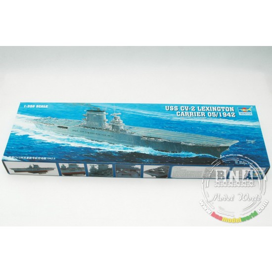 1/350 USS CV-2 Lexington carrier 05/1942