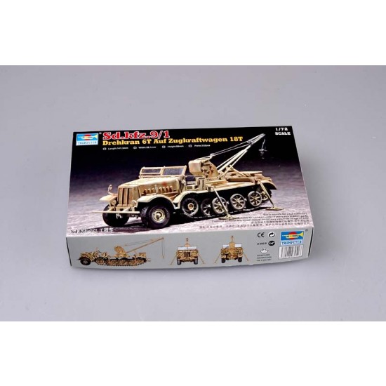 1/72 SdKfz.9/1 Drehkran 6t auf Zugkraftwagen 18t
