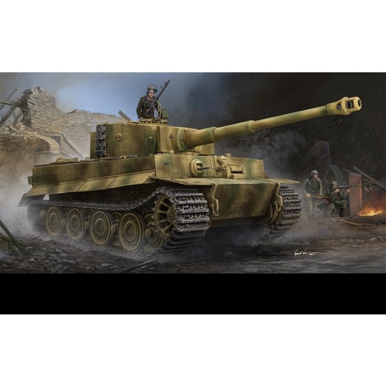 1/35 PzKpfw.VI Ausf.E SdKfz.181 Tiger I (Late Production) w/Zimmerit