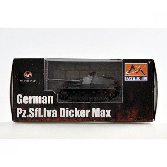 1/72 German Pz.Sfl.Iva Dicker Max Assembled Model