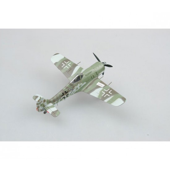 1/72 FW190 Focke Wulf A-8 Durt Buhligen, commander of JG2. 1944 Assembled Model