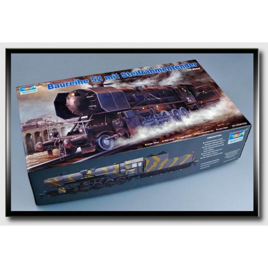 Maquette Trumpeter 1/35 – Locomotive Allemande BR52 (Kriegslokomotive) – Kit à Monter – Neuf