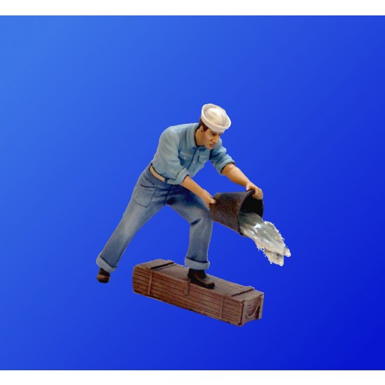 1/35 US Navy Sailor with a Bucket