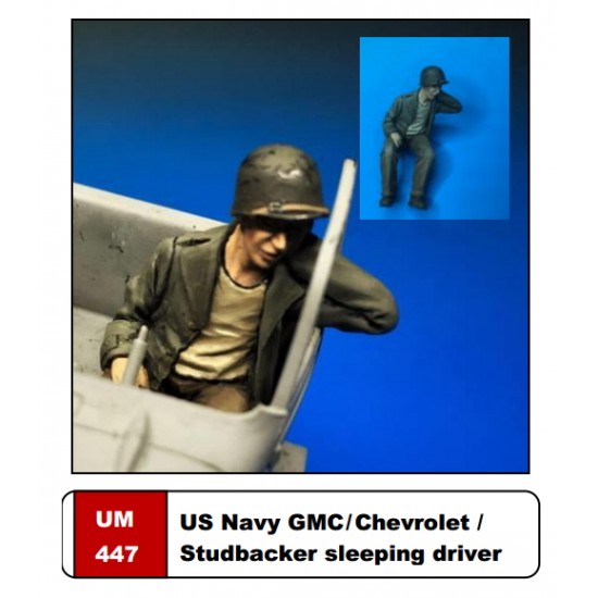 1/35 GMC/Chevrolet/Studbacker Sleeping Driver