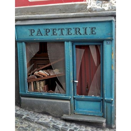 Old Storefront Model 1/35 Old Wood Storefront #3 - Closed (width: 9.5cm) U Models 449