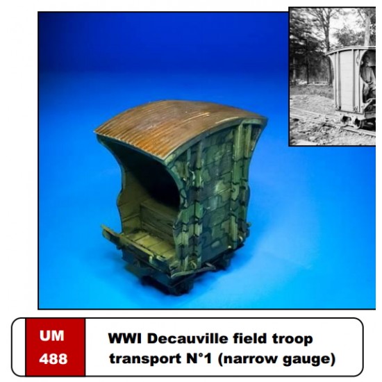 1/35 WWI Decauville Field  Troop Transport NO.1