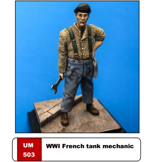 1/35 WWI French Tank Mechanic