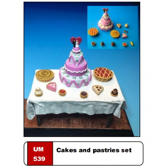 1/35 Cakes & Pastries Set