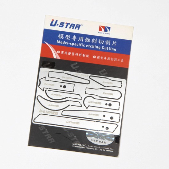 Ustar Scribing Tools Photo-etched Cutting Tool - Saw & Scriber set #6 U Star UA-80014