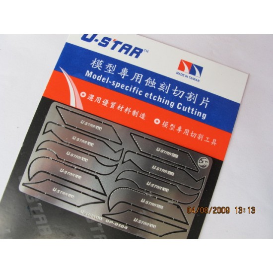 Ustar Scribing Tools Photo-etched Cutting Tool - Saw & Scriber set #3 U Star UA-80104